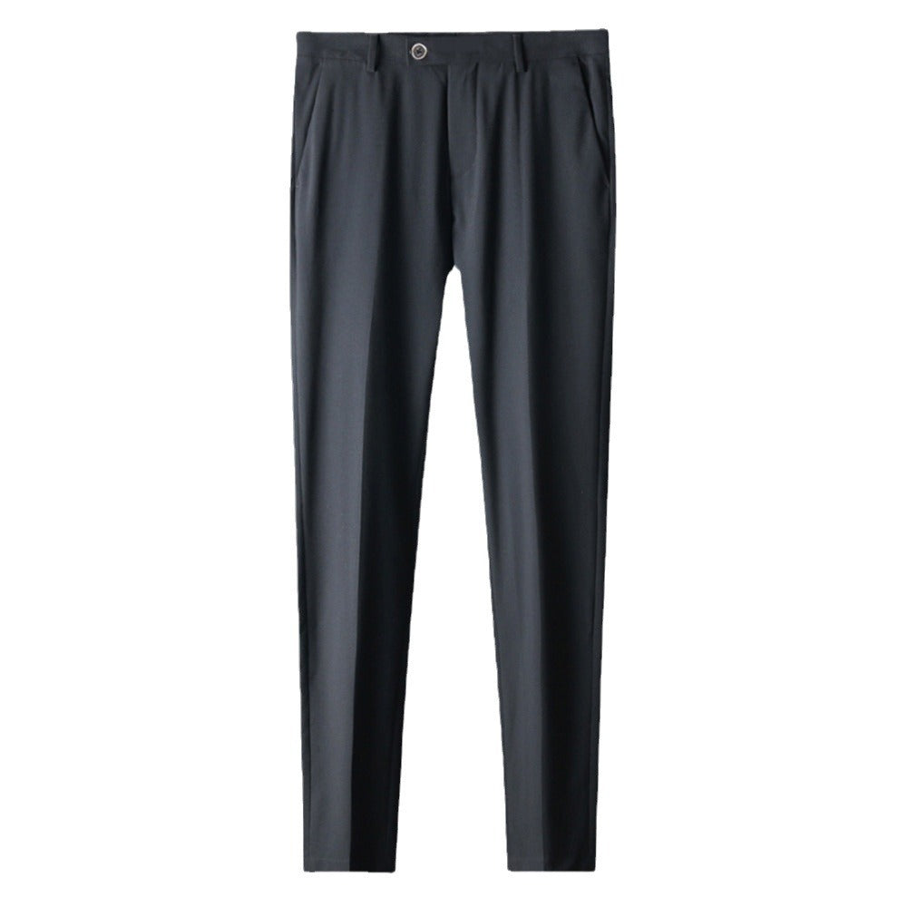 Herren Anzughose Slim Fit Hochwertig Elegant