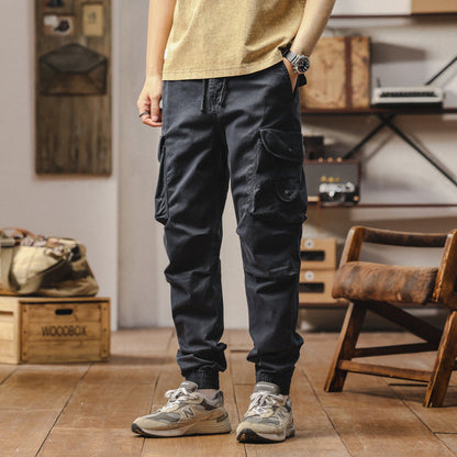 Herren Cargohose Elastisch Mit Taschen Praktisch