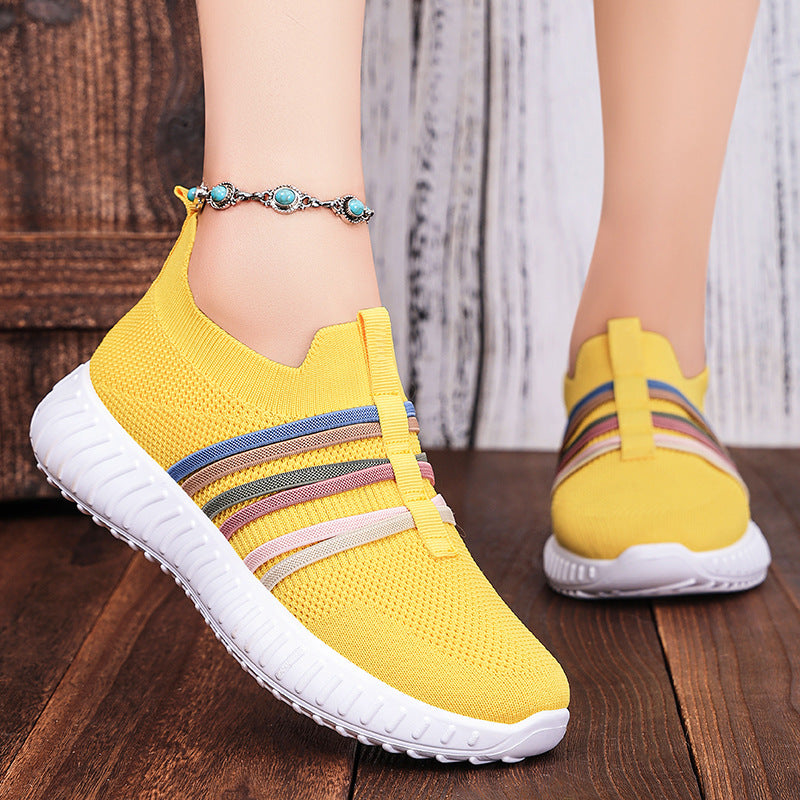 Damen Sneaker Atmungsaktiv mit Weichem Innenleben und Rutschfester Sohle - BerlinGlamour