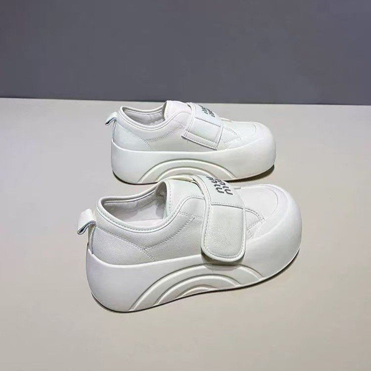 Damen Sneaker Bequem Klettverschluss Ergonomisch Modisch