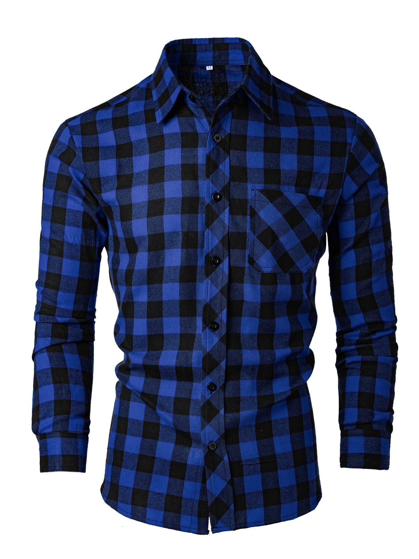 Herren Flanellhemd Karierter Stil Berlin