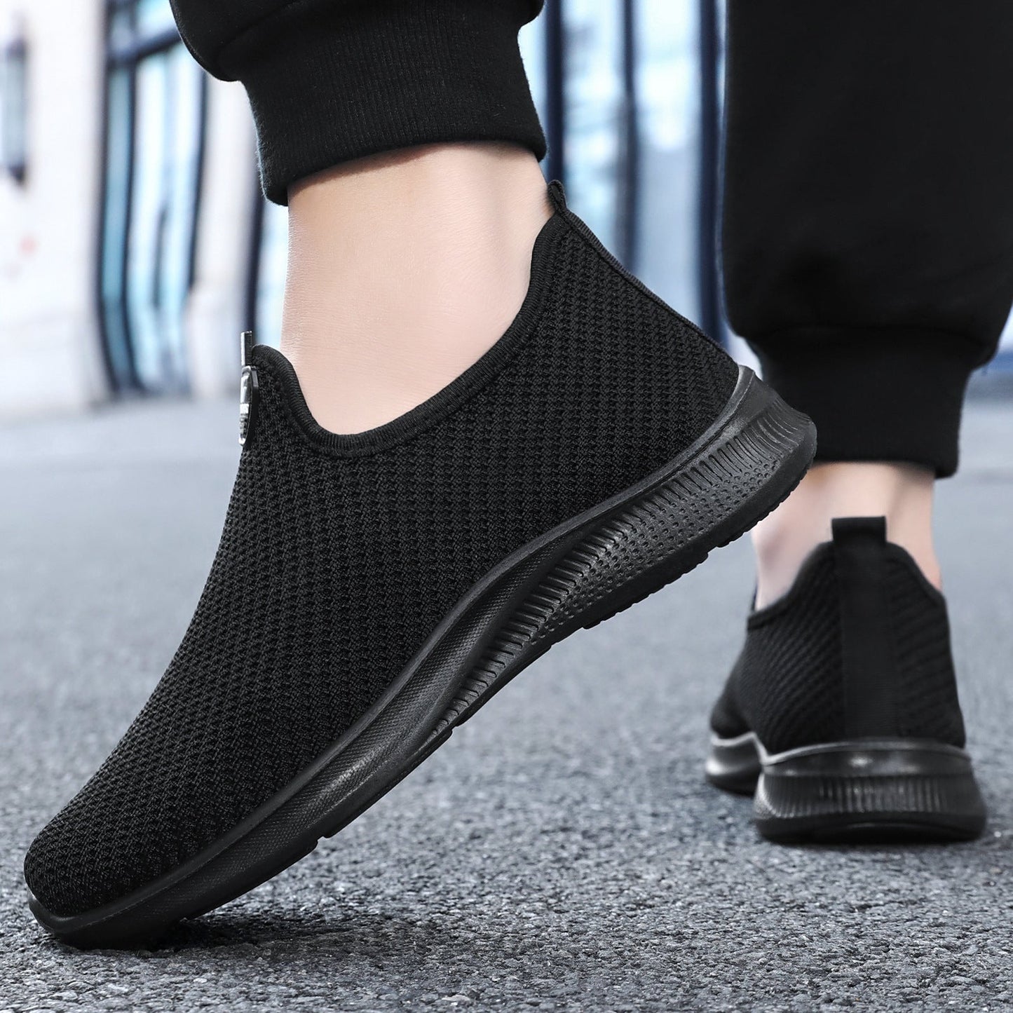 Damen Sportschuhe Knit Sneaker Atmungsaktiv Leicht