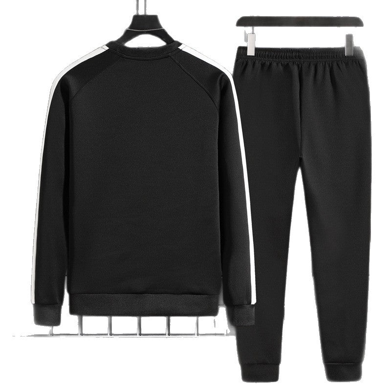 Herren Jogginganzug Bequem Sportlich Grau