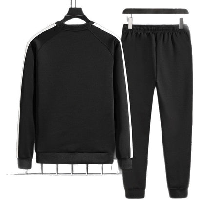 Herren Jogginganzug Bequem Sportlich Grau
