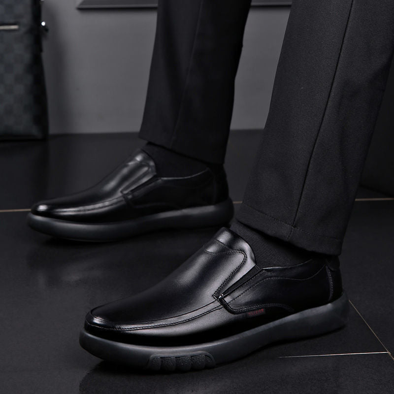 Damen Leder Hausschuhe Bequem Warm