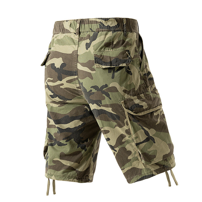 Herren Cargoshorts Camouflage Militärstyle mit vielen Taschen