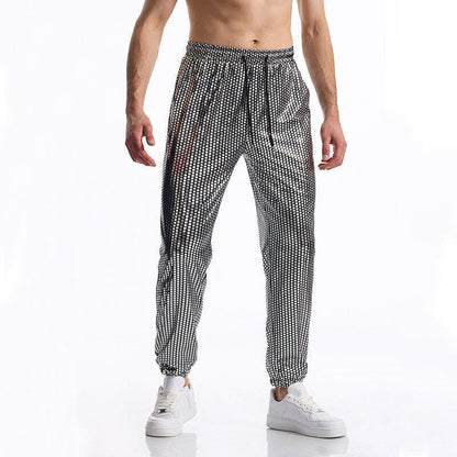 Herren Jogginghose Sportlich Reflektierend