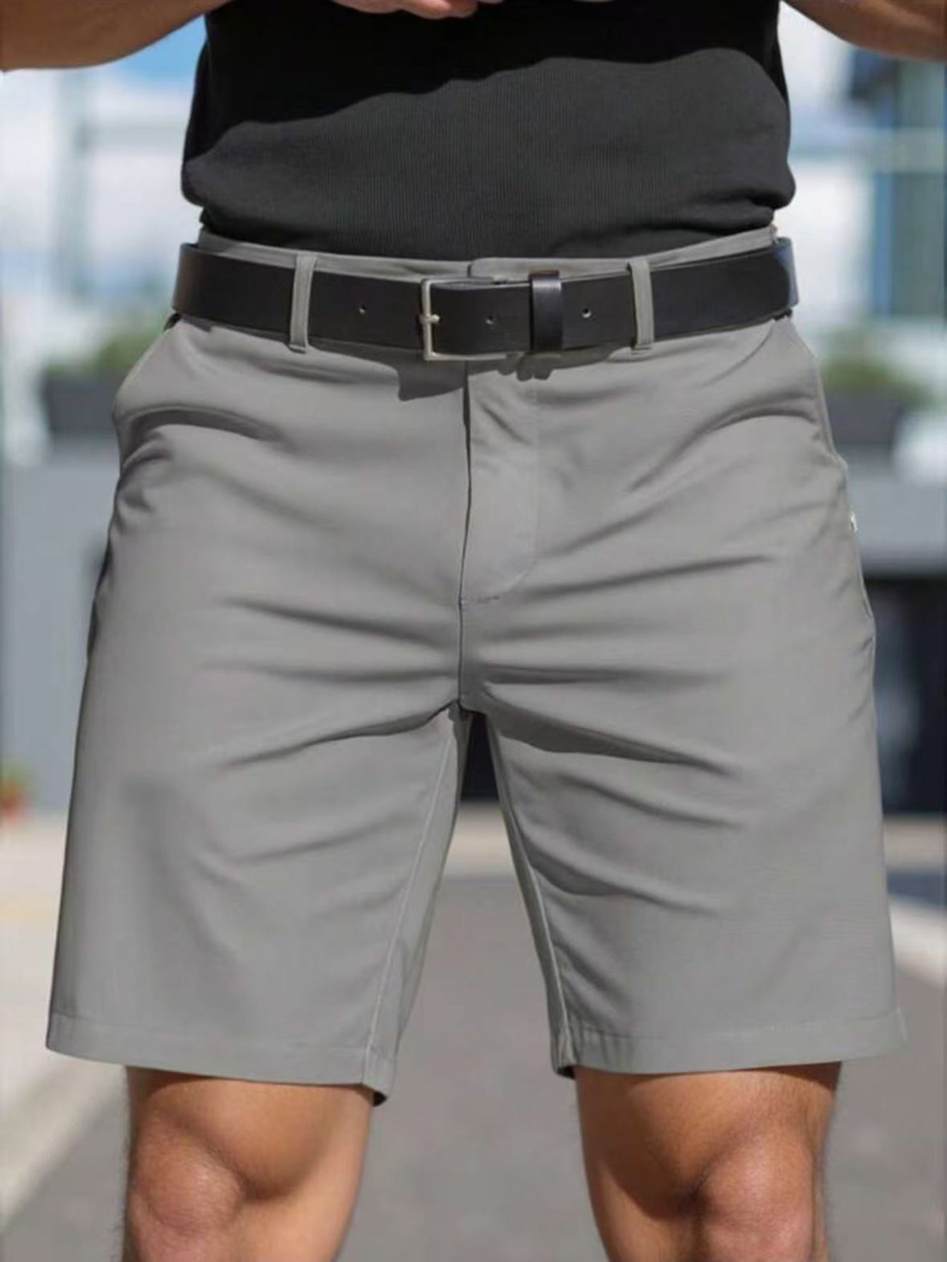 Herren Funktionsshorts Elastisch Praktisch Mit Taschen
