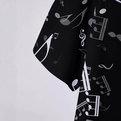 Herren Poloshirt Musik Druck Berlin Style