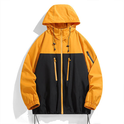 Herren Funktionsjacke Winddicht Wasserdicht Sportlich