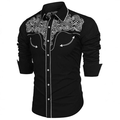 Herren Langarmhemd Grafikdesign Berlin Modern Trendy