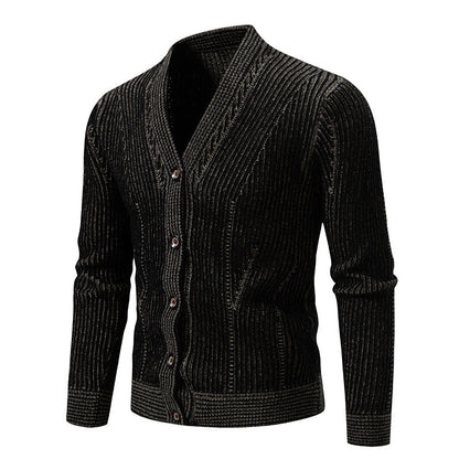Herren Strickjacke Strukturiert Modern Berlin Style