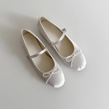 Ballerinas Damen Bequem Verstellbarer Riemen
