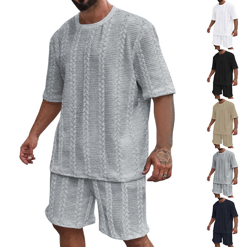 Herren Strickset Lässig Bequem Sommer - BerlinGlamour