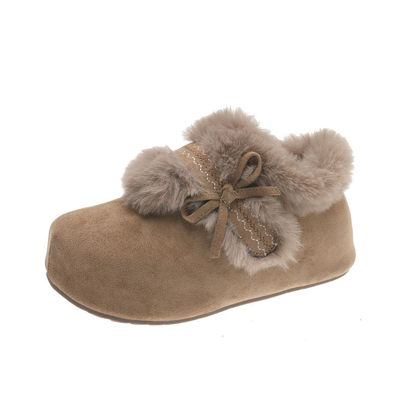 Damen Hausschuhe Weiche Plüschslipper Warm