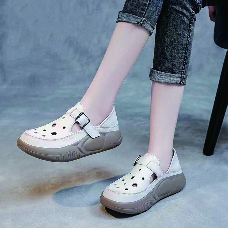 Damen Clogs Bequem Modisch Verstellbar atmungsaktiv