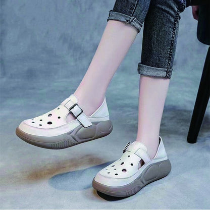Damen Clogs Bequem Modisch Verstellbar atmungsaktiv