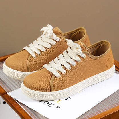 Damen Sneaker Bequem Canvas Freizeitschuhe