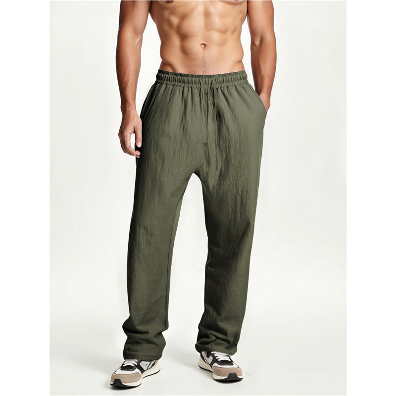 Herren Sport-hose Freizeit-hose Bequem Grau