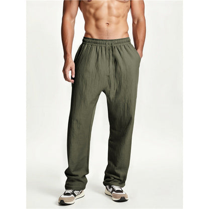 Herren Sport-hose Freizeit-hose Bequem Grau