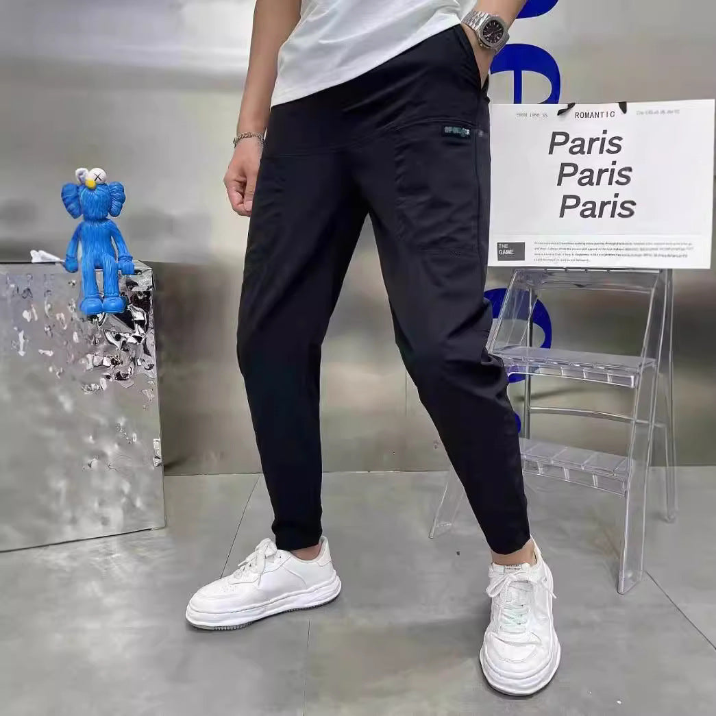 Herrenhose Freizeit Bequem Elastisch Mit Taschen