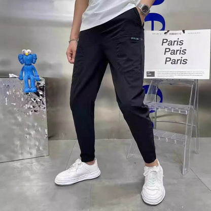 Herrenhose Freizeit Bequem Elastisch Mit Taschen
