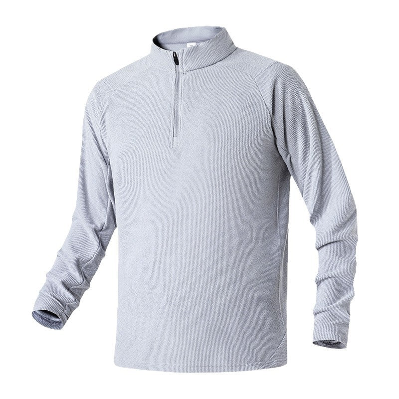 Herren Funktionsshirt Atmungsaktiv Halbzipper Sportlich