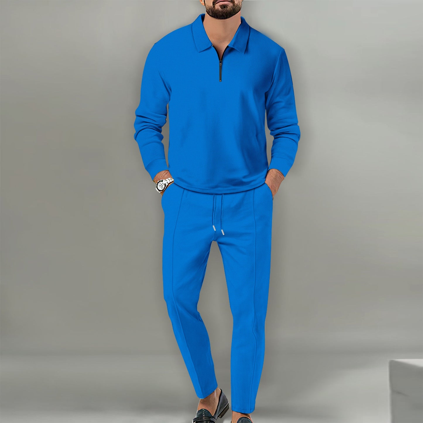 Herren Sportbekleidung Freizeit-OutfitMit Elastischem Bund