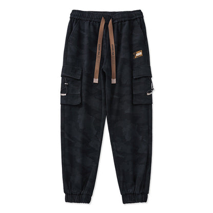 Herren Cargohose Elastic mit Reißverschlusstaschen Flexibel