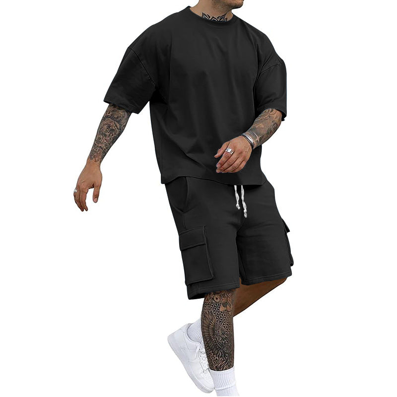 Herren Sportbekleidungsset Modern Lässig Grau