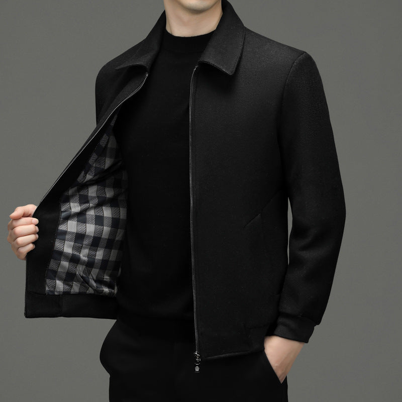 Herren Übergangsjacke Modern mit Taschen Wasserabweisend