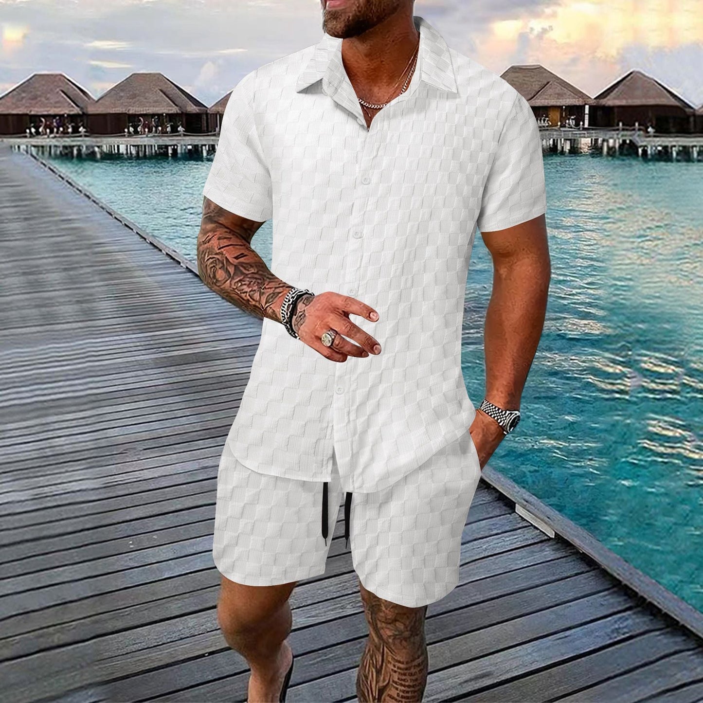 Herren Sommeroutfit Modern Urlaubslook