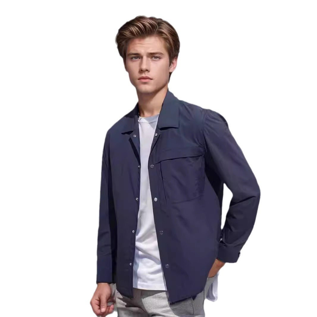 Herren Utility-Jacke Leicht Praktisch Modern