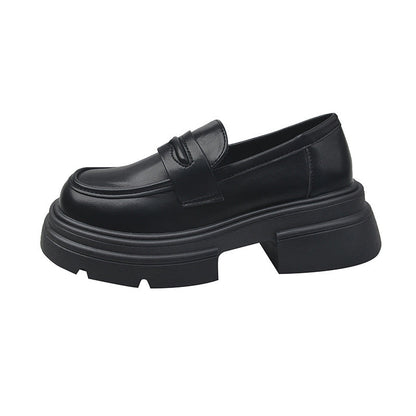 Damen Loafers Bequem Chic mit Niedrigem Absatz