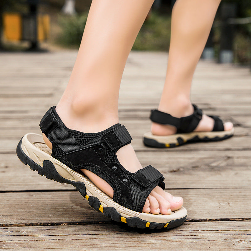 Herren Sandalen Outdoor Verstellbar Bequem