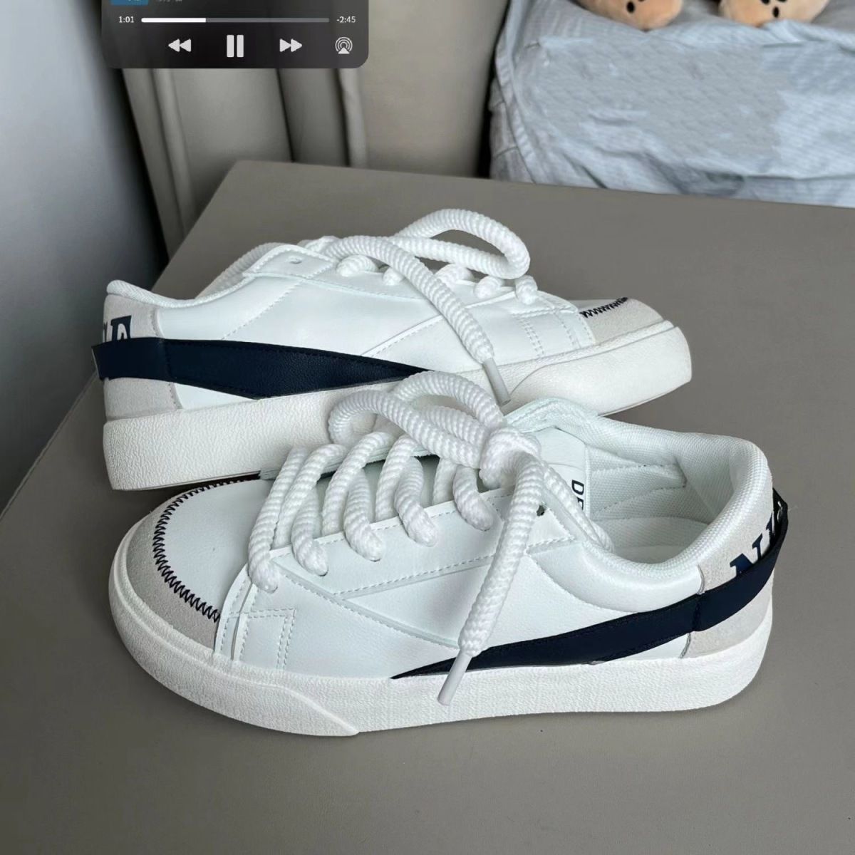 Damen Sneaker Bequem Laufschuhe Sportlich Modern
