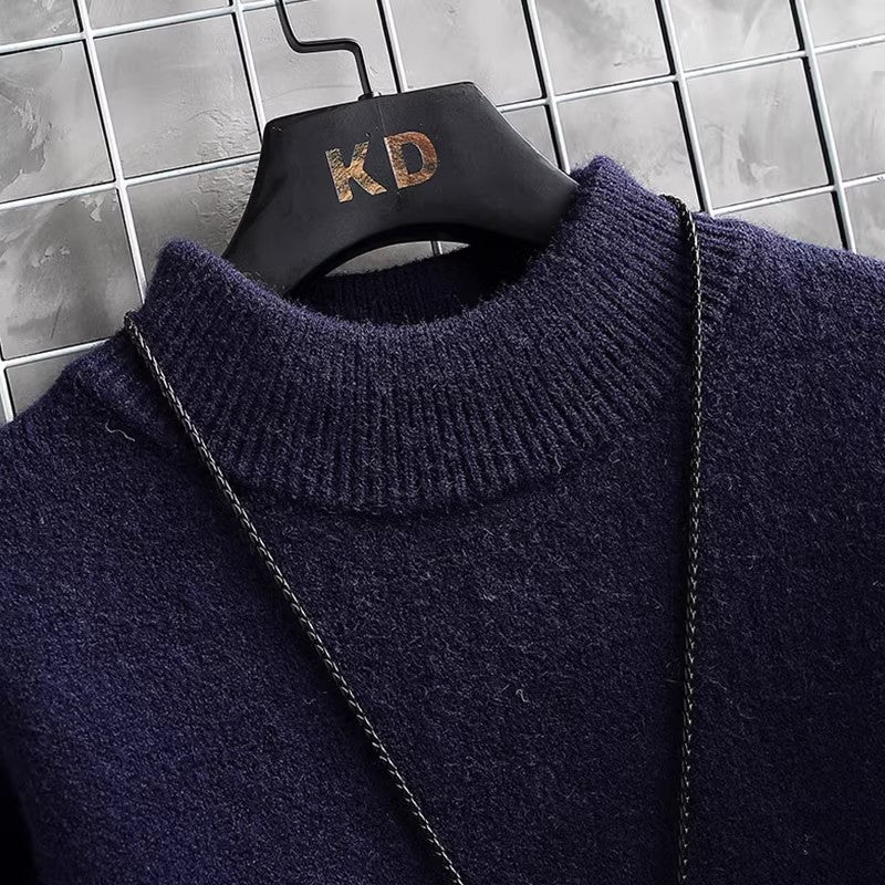 Herren Pullover Rollkragen Modern Farbverlauf Stylish