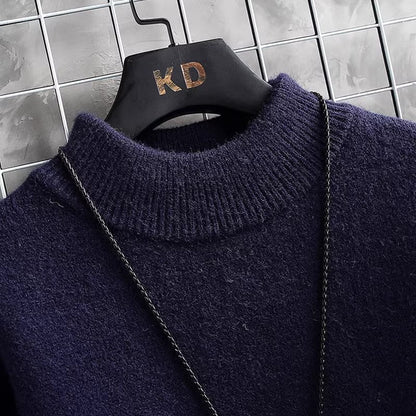 Herren Pullover Rollkragen Modern Farbverlauf Stylish