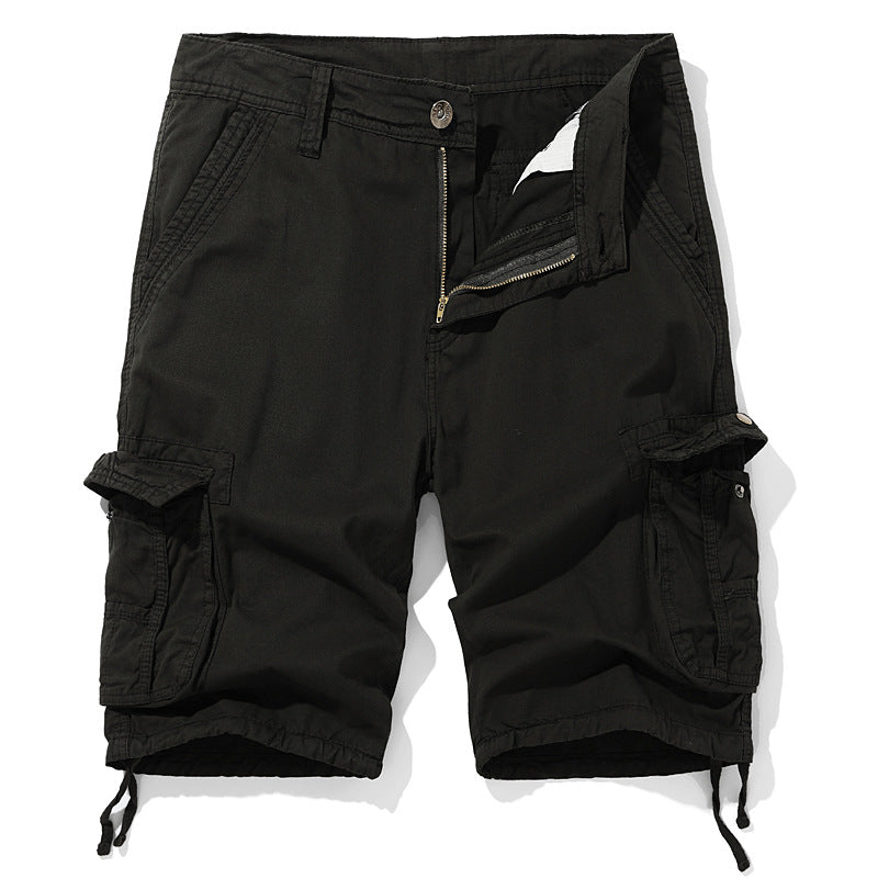 Herren Cargo Shorts Praktisch Vielfach Taschen Verstellbar