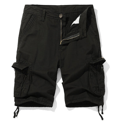 Herren Cargo Shorts Praktisch Vielfach Taschen Verstellbar