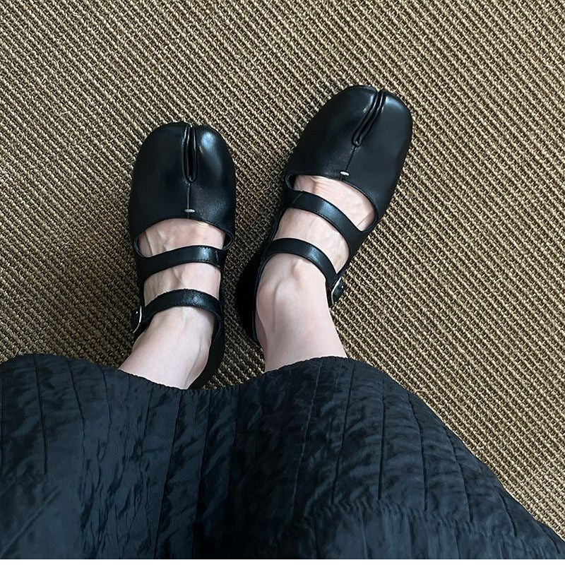 Damen Ballerinas Bequem Verstellbar Moderne Design