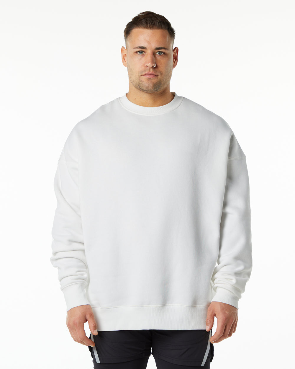 Herren Sweatshirt Oversized Kuschelig Warm Berlin Style