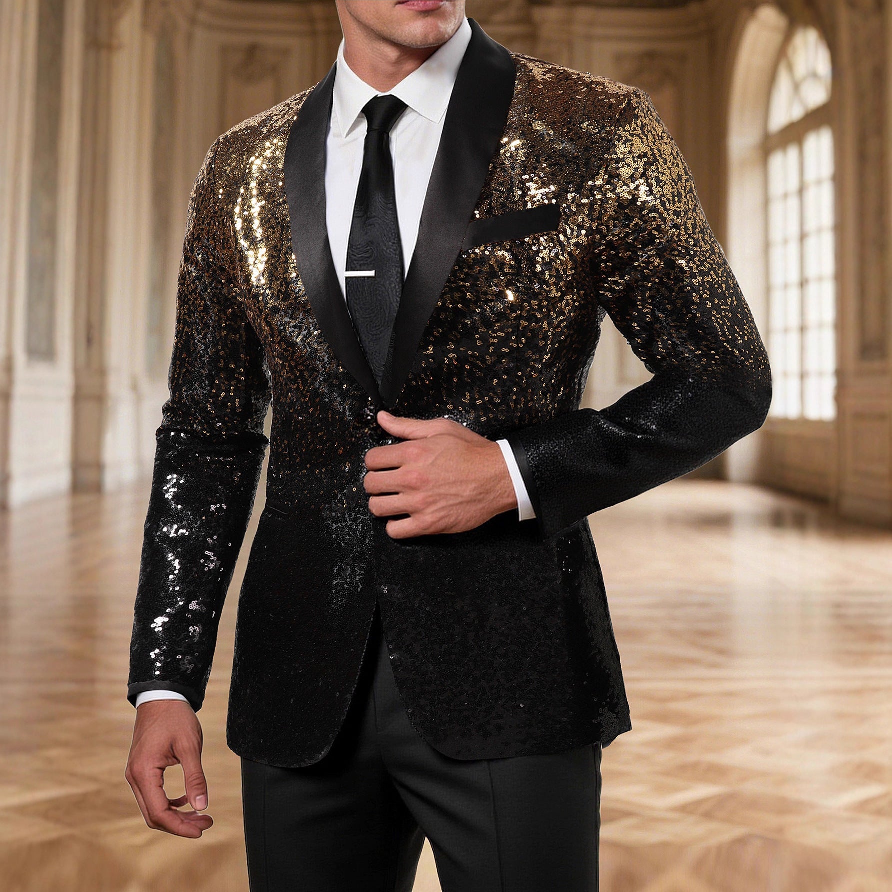 Herren Funktionsjacke Wasserabweisend Sportlich Modern - BerlinGlamour