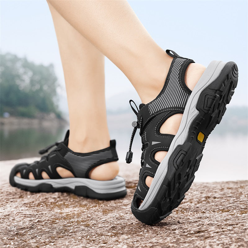 Damen Sport Wassersandalen Flexibles Schnürsystem