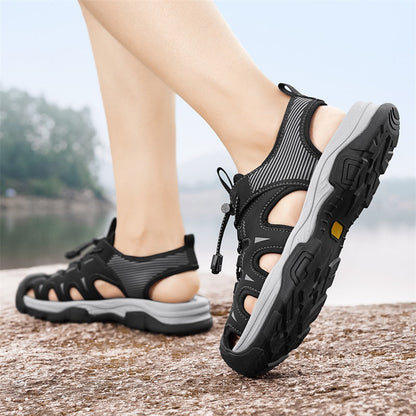 Damen Sport Wassersandalen Flexibles Schnürsystem