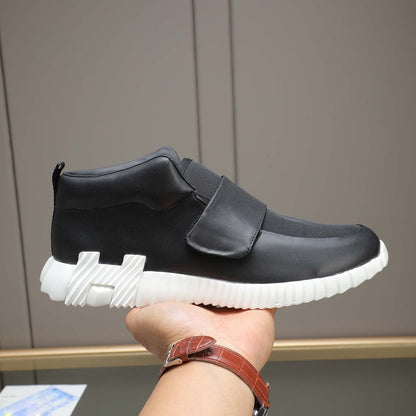 Damen Sneaker Sportlich Slip-On Weite Passform