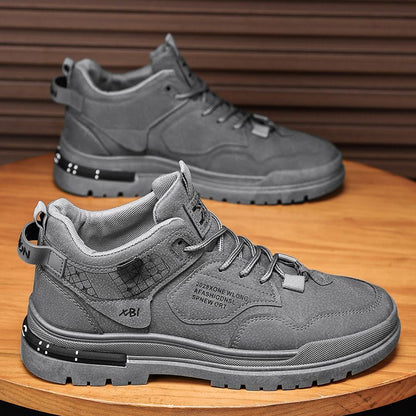 Damen Sneaker Sportlich Outdoor Knöchelschutz Rutschfest