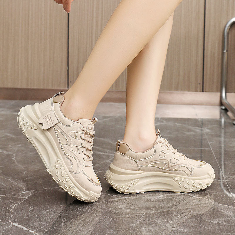 Damen Sneaker Chunky bequem rutschfest