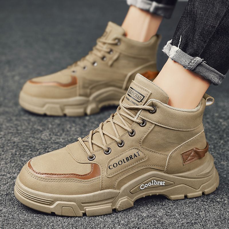 Damen Schnürstiefel Robust Gepolstert Winterstiefel
