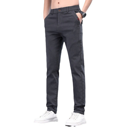 Herren Chino Hose Elastisch Stretch